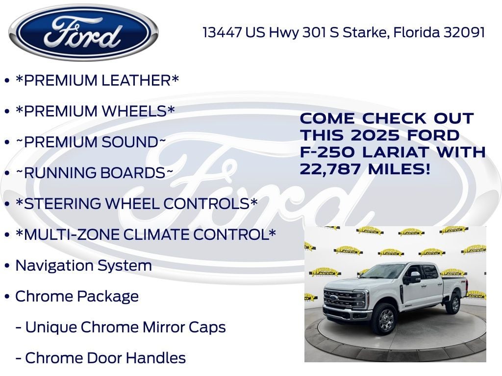 2025 Ford F-250SD Lariat