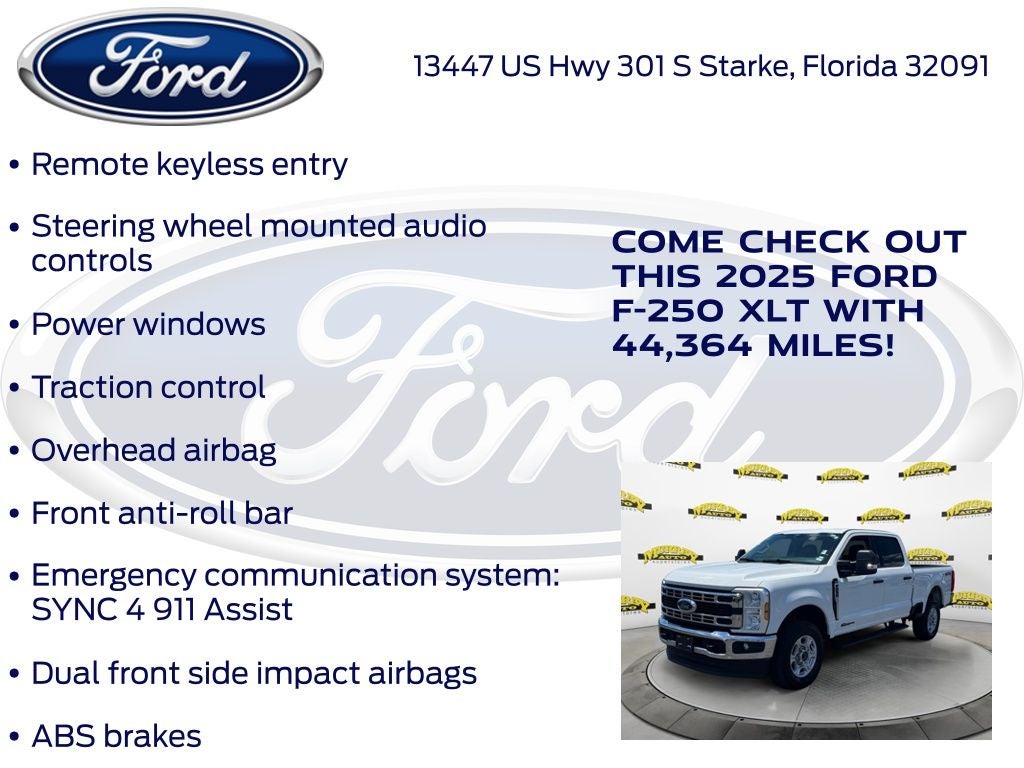 2025 Ford F-250SD XLT