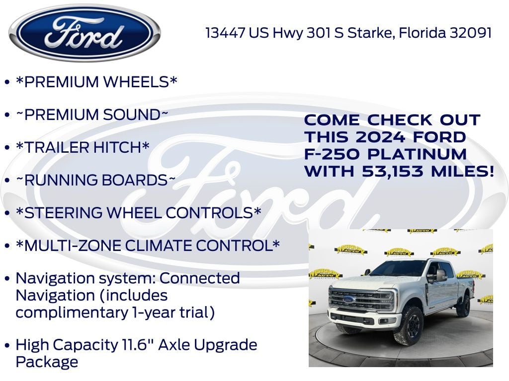 2024 Ford F-250SD Platinum