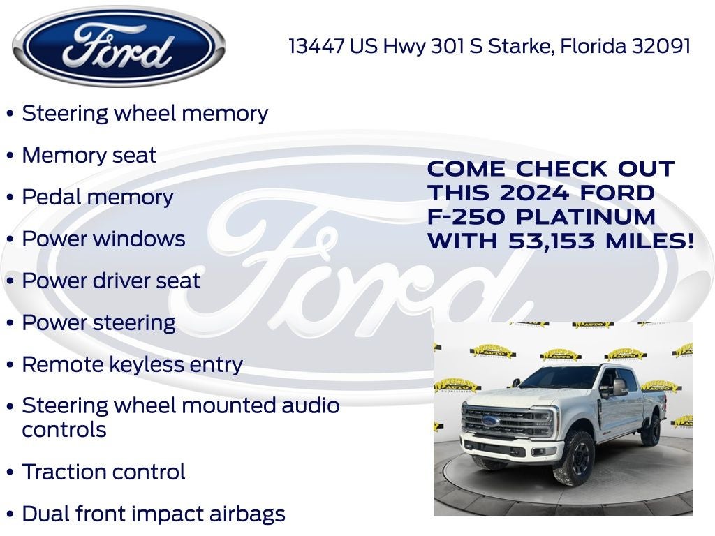 2024 Ford F-250SD Platinum