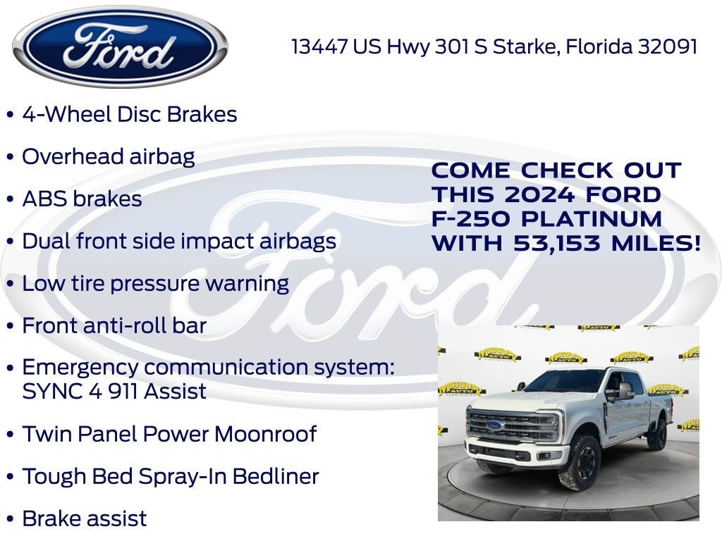 2024 Ford F-250SD Platinum
