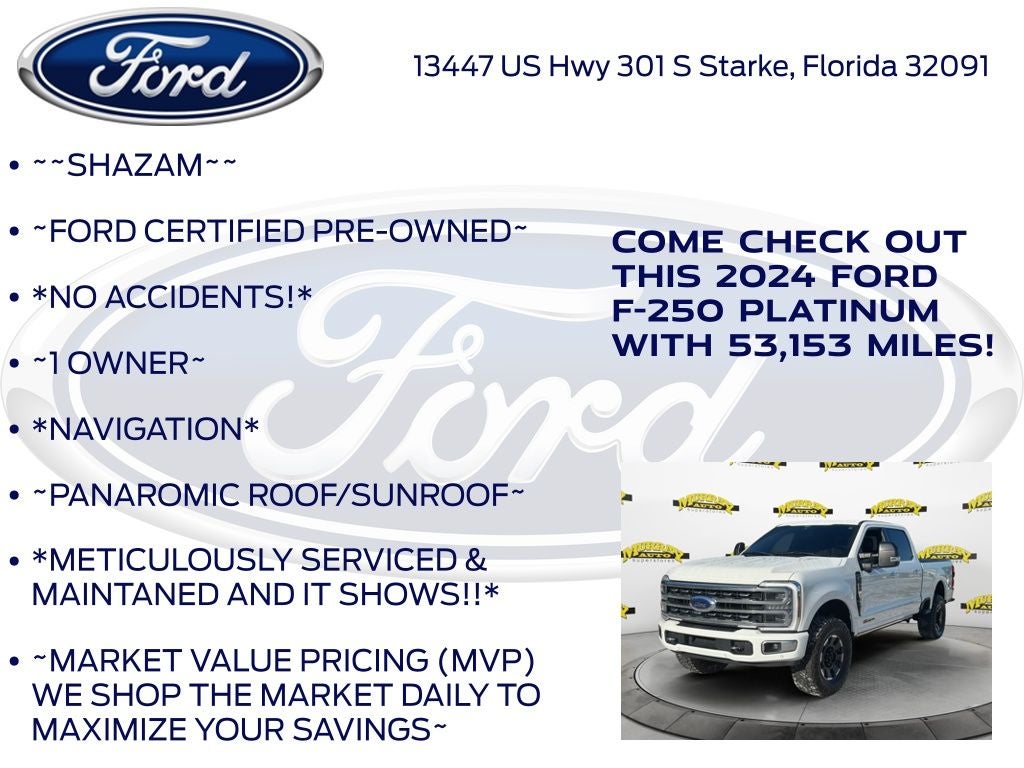 2024 Ford F-250SD Platinum