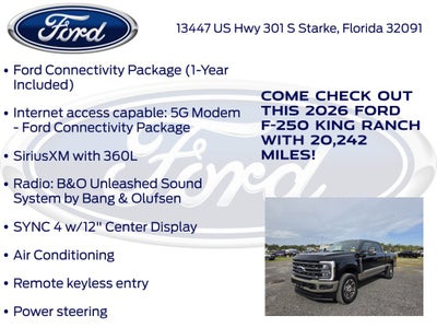 2026 Ford F-250SD King Ranch