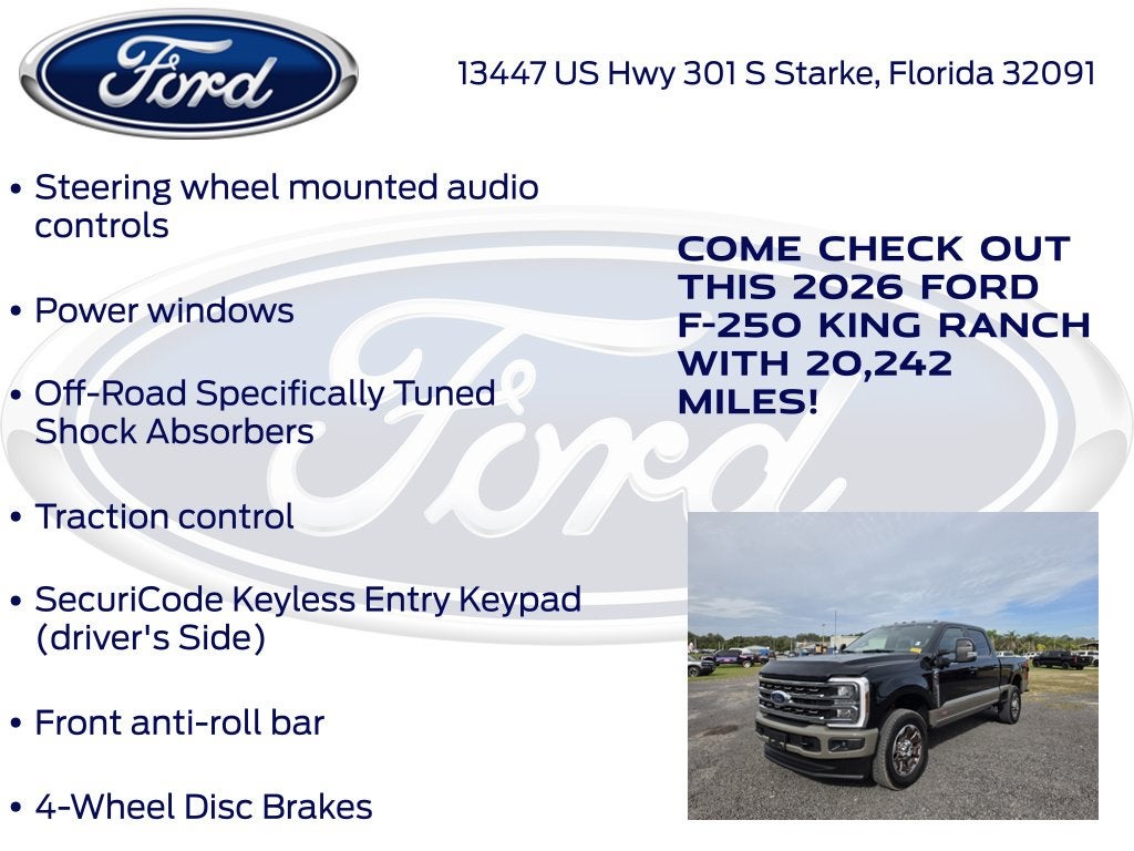 2026 Ford F-250SD King Ranch