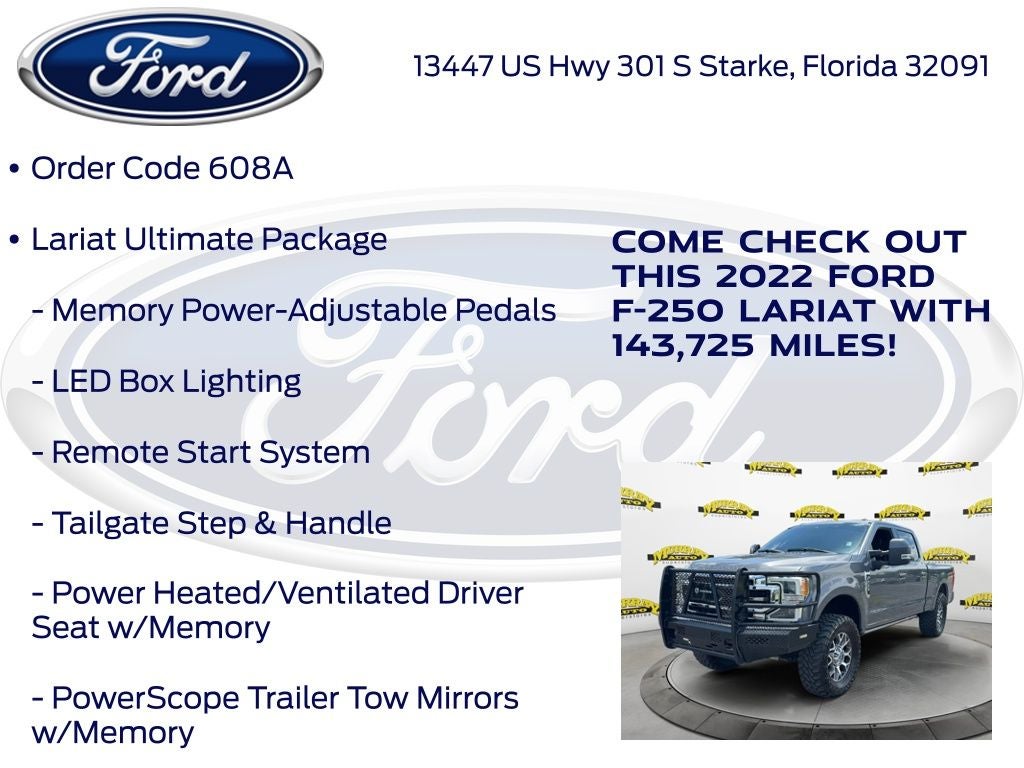2022 Ford F-250SD Lariat