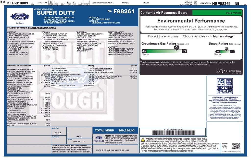 2022 Ford F-250SD XL