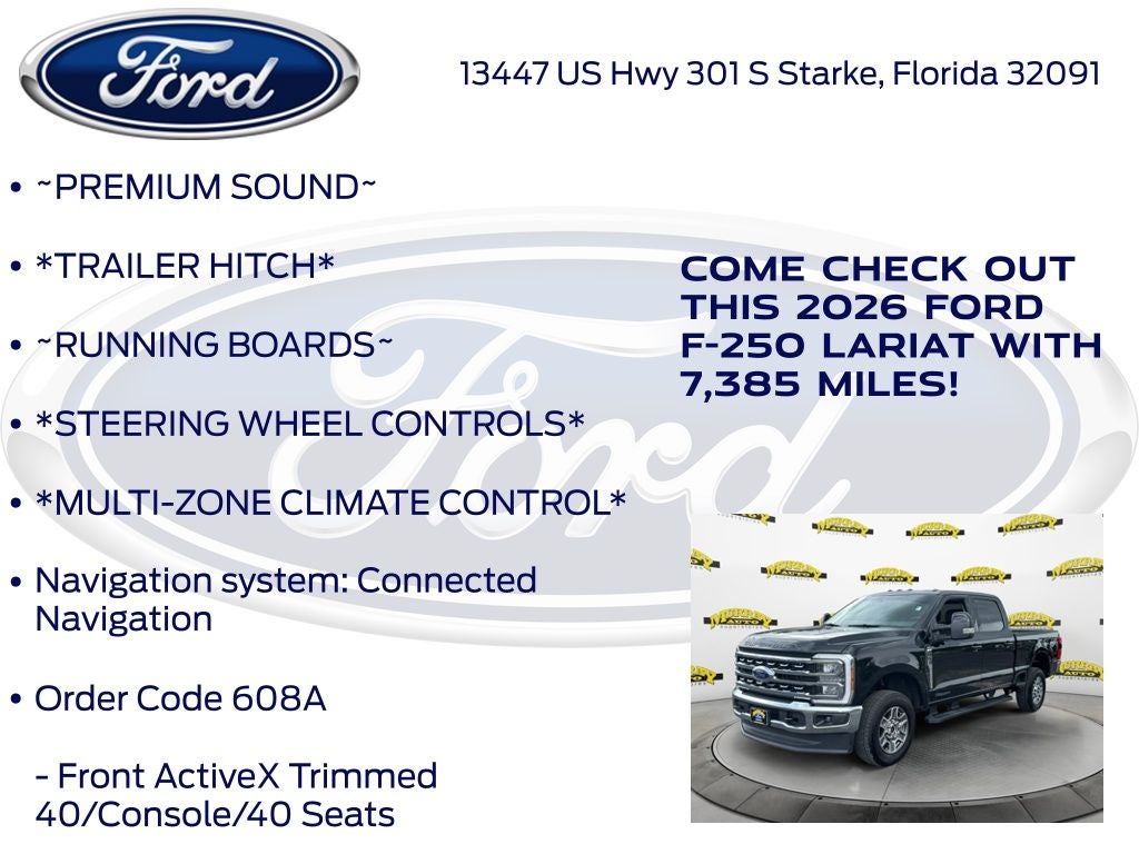 2026 Ford F-250SD Lariat
