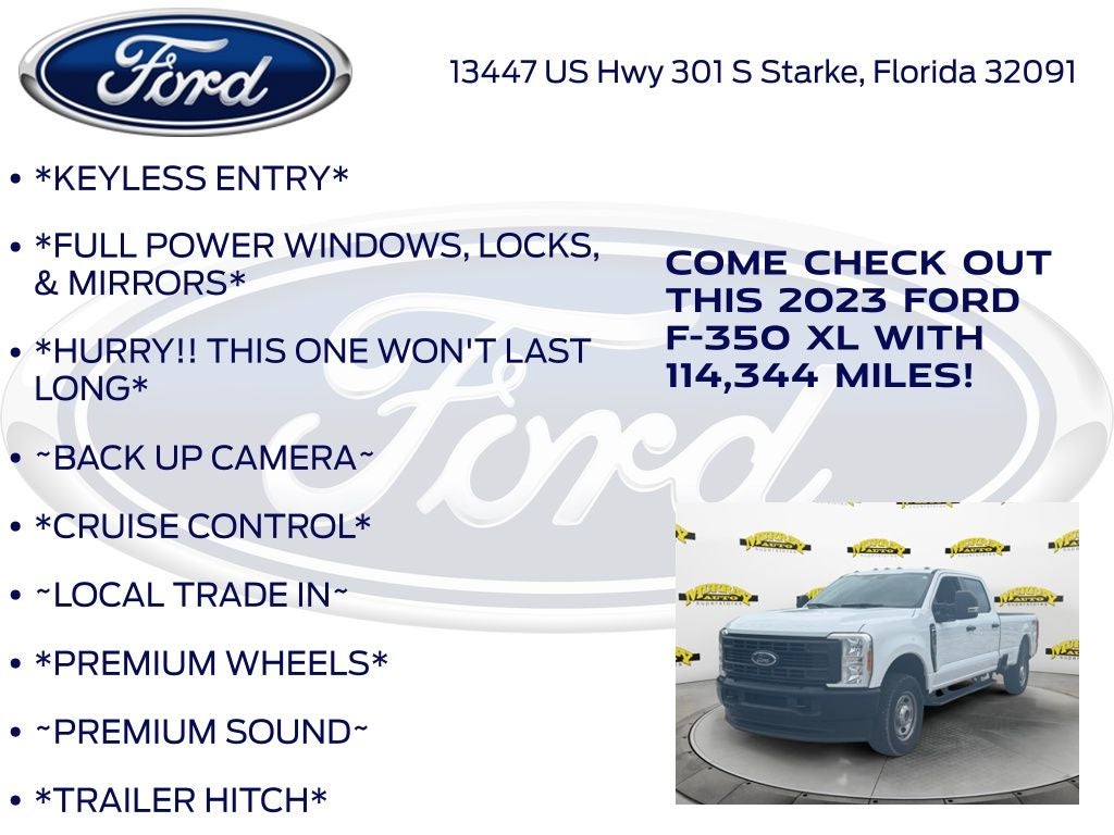 2023 Ford F-350SD XL