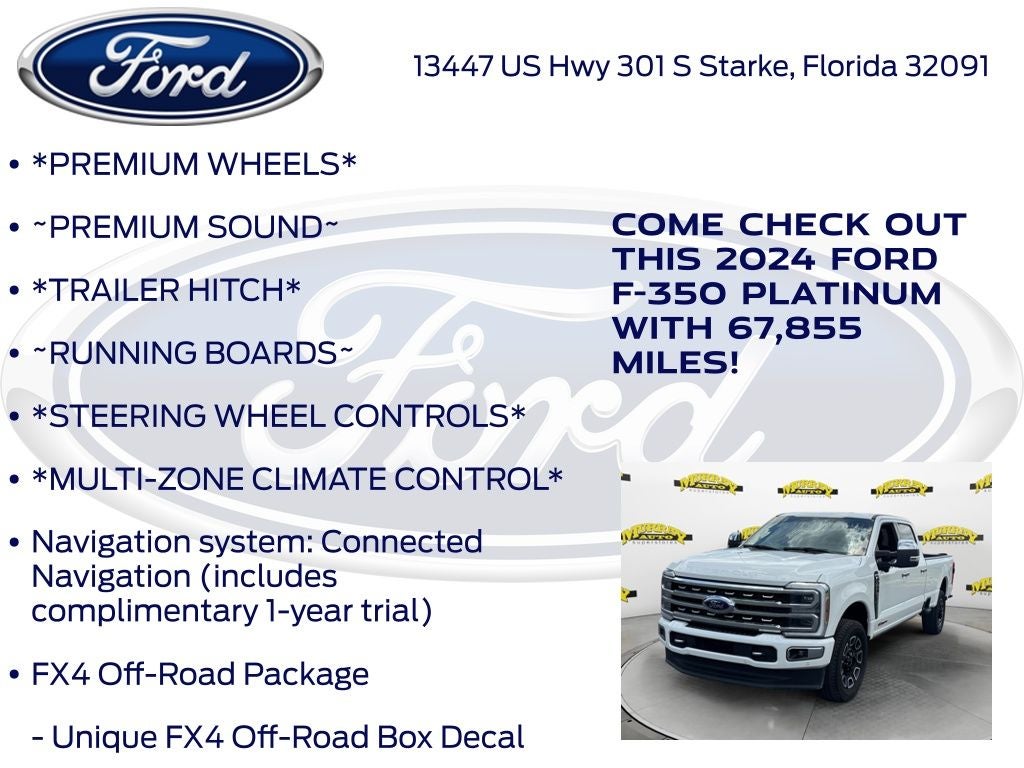 2024 Ford F-350SD Platinum