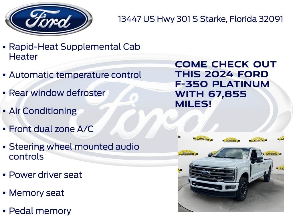 2024 Ford F-350SD Platinum
