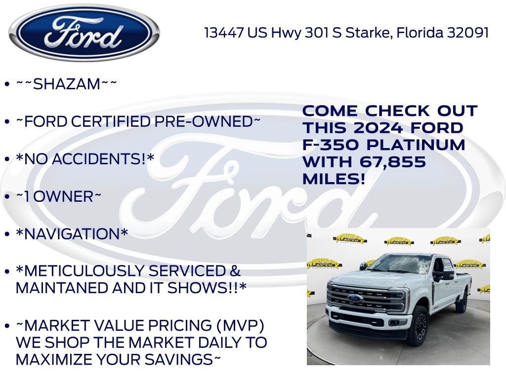 2024 Ford F-350SD Platinum