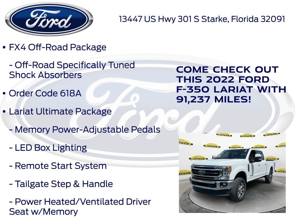 2022 Ford F-350SD Lariat