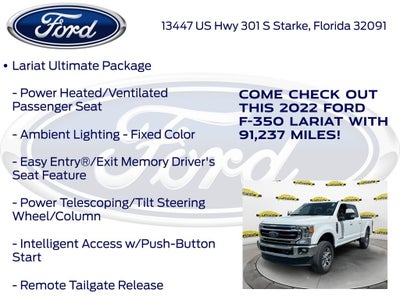 2022 Ford F-350SD Lariat