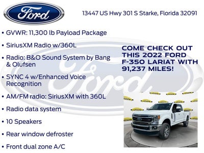 2022 Ford F-350SD Lariat