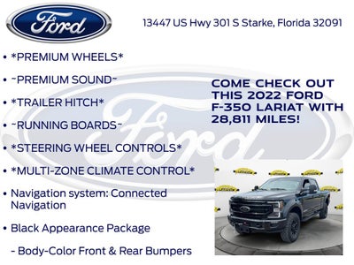 2022 Ford F-350SD Lariat Tremor