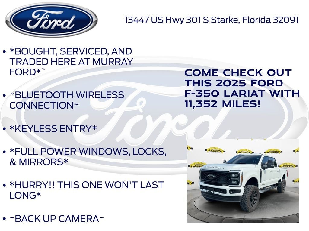 2025 Ford F-350SD Lariat