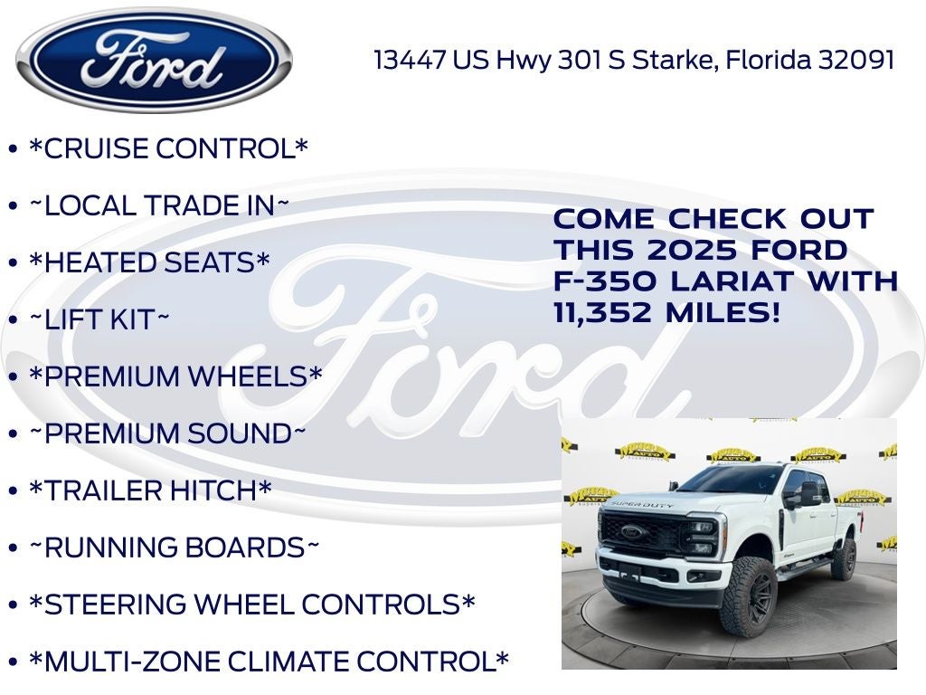 2025 Ford F-350SD Lariat
