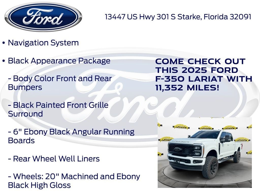2025 Ford F-350SD Lariat