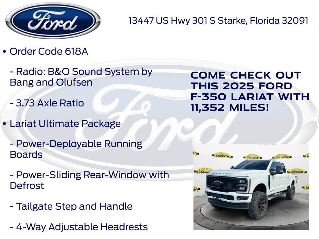 2025 Ford F-350SD Lariat