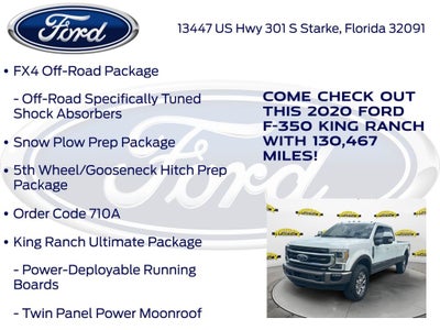 2020 Ford F-350SD King Ranch