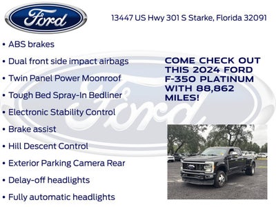 2024 Ford F-350SD Platinum DRW