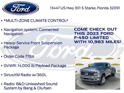 2023 Ford F-450SD Limited DRW