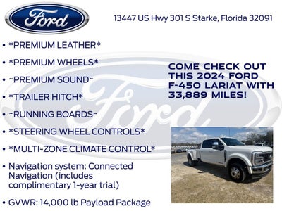 2024 Ford F-450SD Lariat DRW