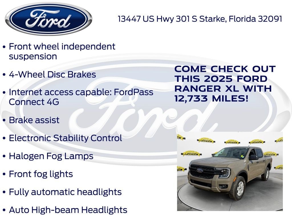 2025 Ford Ranger XL