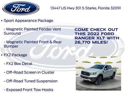 2022 Ford Ranger XLT