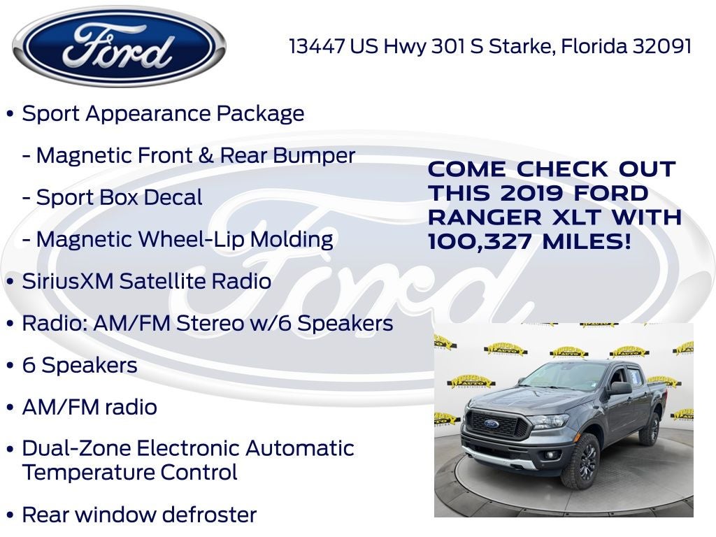 2019 Ford Ranger XLT