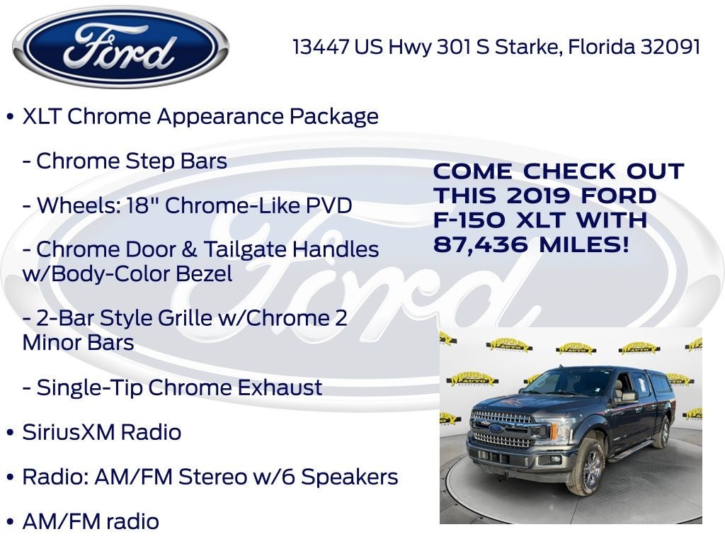 2019 Ford F-150 XLT 302a Max Trailer Tow