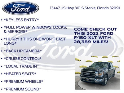 2022 Ford F-150 XLT