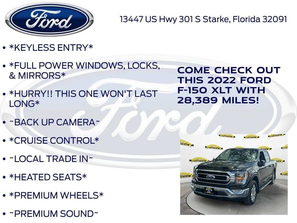 2022 Ford F-150 XLT
