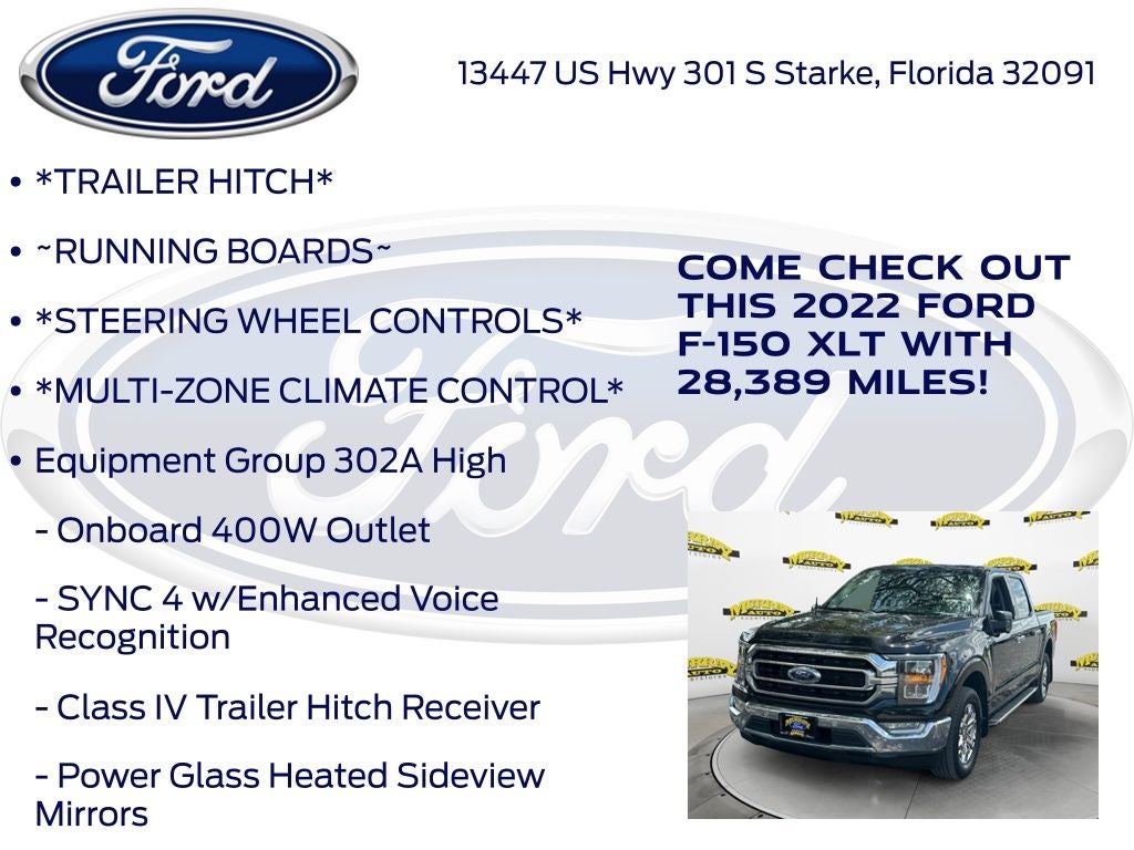 2022 Ford F-150 XLT