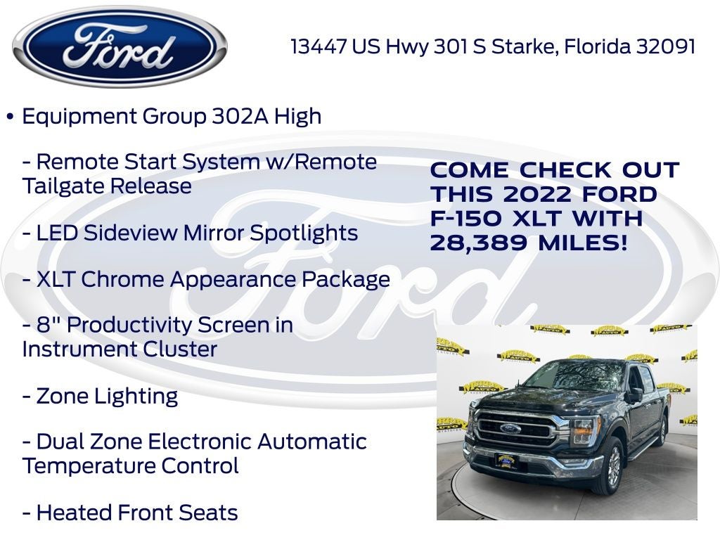 2022 Ford F-150 XLT