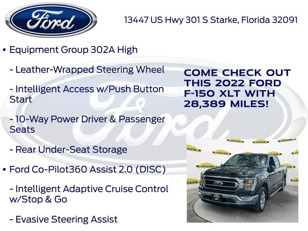 2022 Ford F-150 XLT