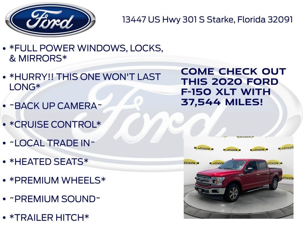 2020 Ford F-150 XLT