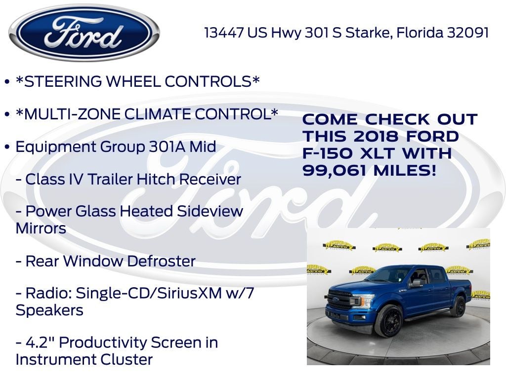 2018 Ford F-150 XLT