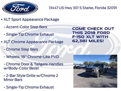 2018 Ford F-150 XLT
