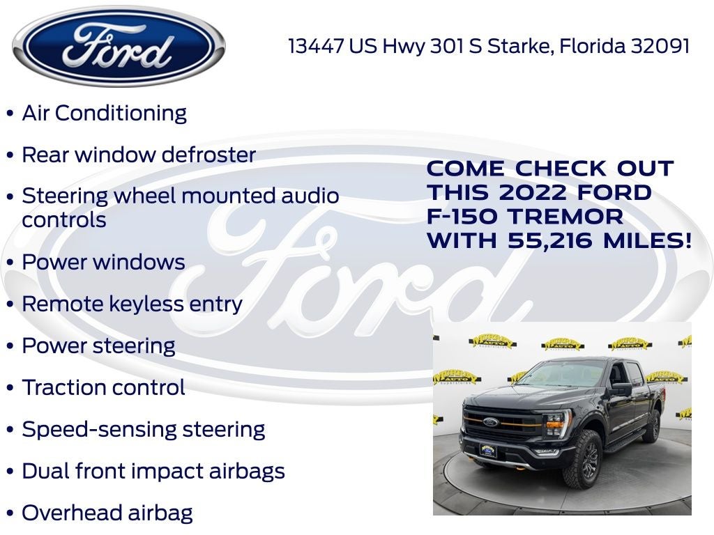 2022 Ford F-150 Tremor