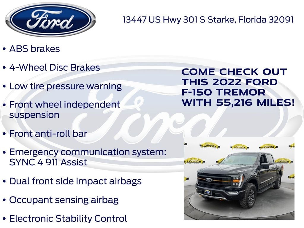 2022 Ford F-150 Tremor