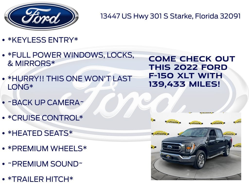2022 Ford F-150 XLT