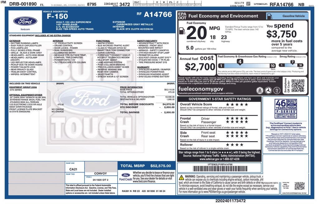 2024 Ford F-150 STX