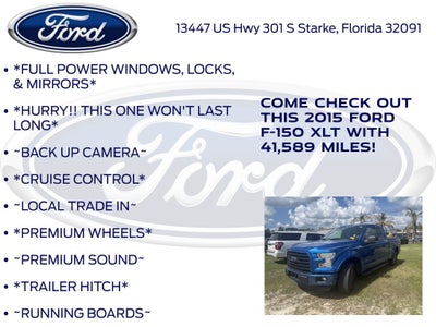 2015 Ford F-150 XLT