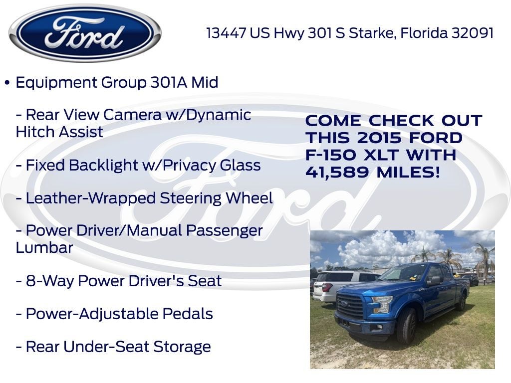 2015 Ford F-150 XLT