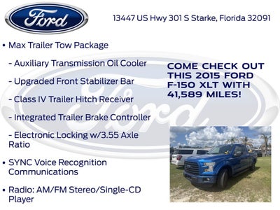 2015 Ford F-150 XLT