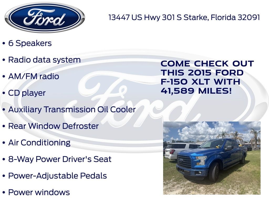 2015 Ford F-150 XLT