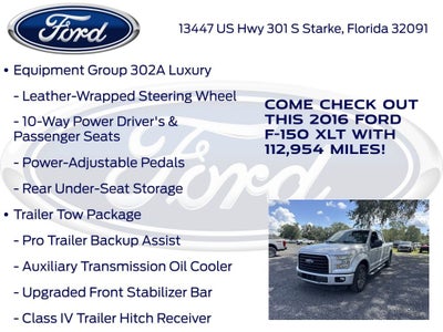 2016 Ford F-150 XLT