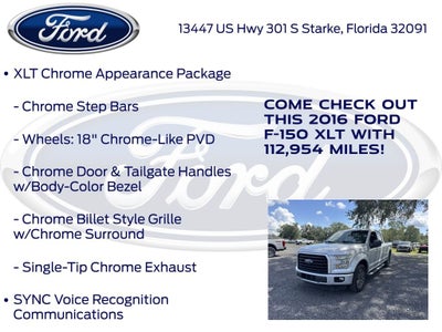 2016 Ford F-150 XLT