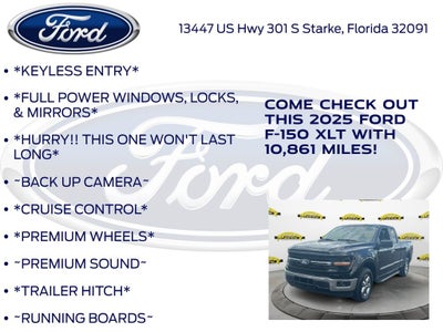 2025 Ford F-150 XLT